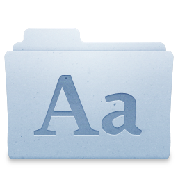 Fonts 2 Icon 256x256 png